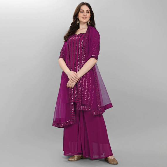 http://43.204.190.18/products/purple-embroidered-sequined-silk-georgette-semi-stitched-dress-material