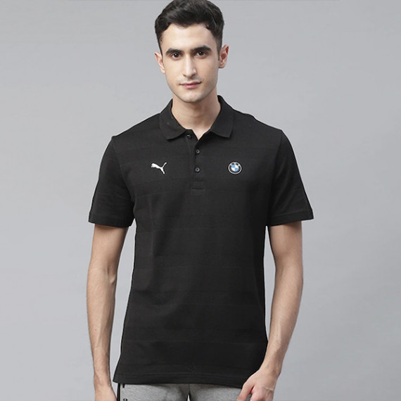 http://43.204.190.18/products/men-black-bmw-striped-polo-collar-pure-cotton-motorsports-t-shirt
