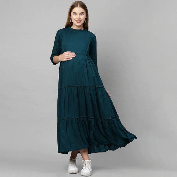 http://43.204.190.18/products/teal-green-maternity-maxi-nursing-dress